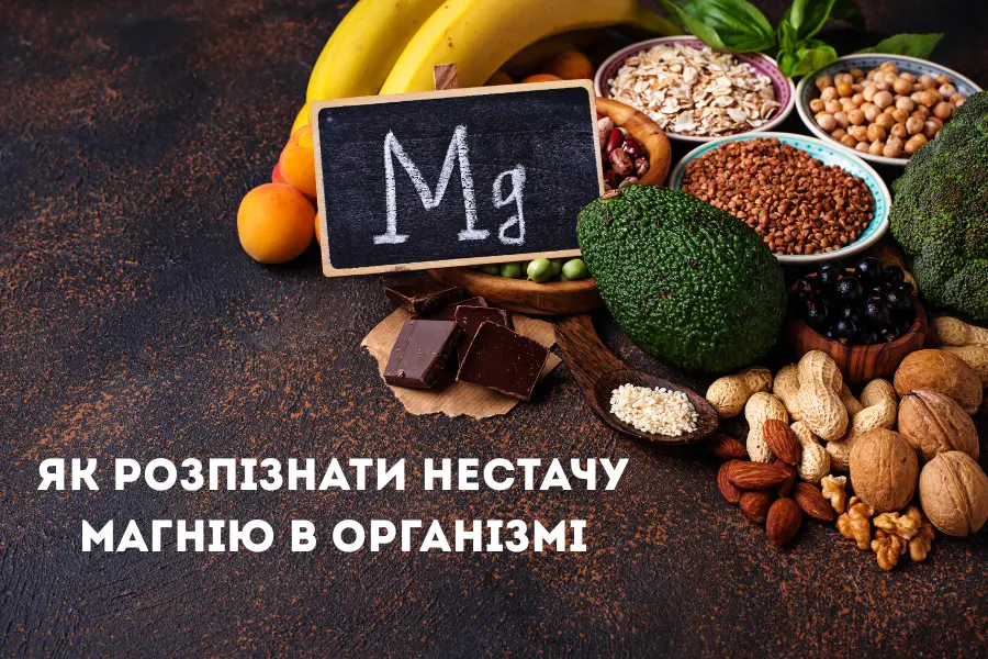 Як Розпізнати Нестачу Магнію В Організмі