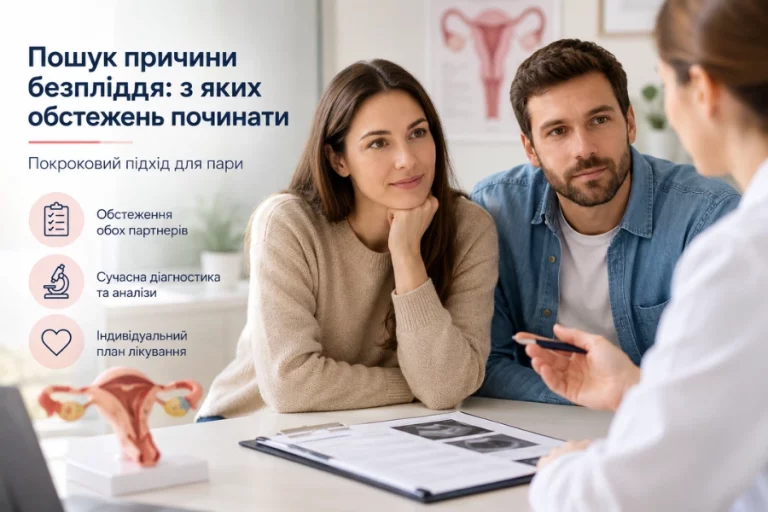 Безпліддя: з яких обстежень починається пошук причини 5 Безпліддя: З Яких Обстежень Починається Пошук Причини