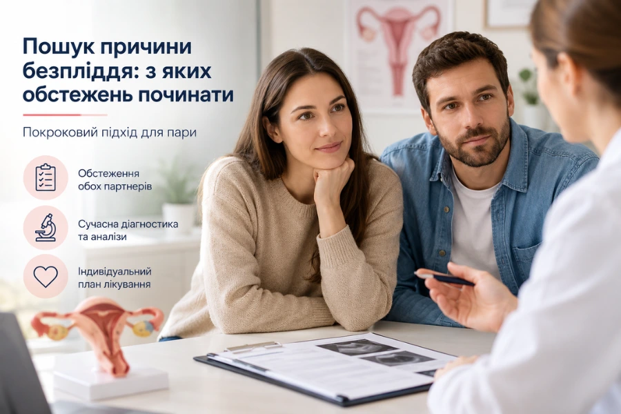 Безпліддя: з яких обстежень починається пошук причини 11 Безпліддя: З Яких Обстежень Починається Пошук Причини