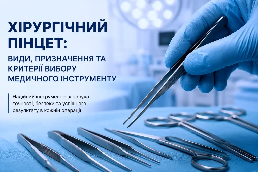 Хірургічний пінцет: види, призначення та як обрати якісний медичний інструмент 10 Хірургічний Пінцет