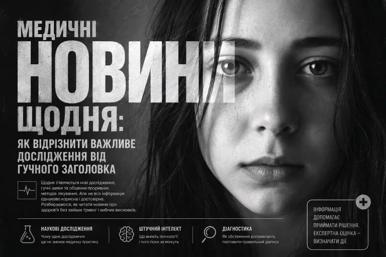 Медичні новини та дослідження: як правильно їх читати 2 Медичні Новини, Новини Здоров'Я 0